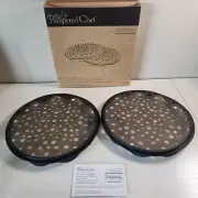 New 2 Pampered Chef Microwave Chip Maker 1241