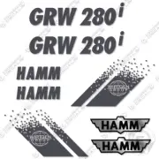 Fits HAMM GRW 280I Decal Kit Soil Compactor Roller Decals - 7 YEAR 3M VINYL!