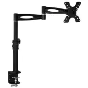13 In. to 30 In. Full Motion Single Monitor Desk Mount for Screens