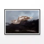Clouds Line at Sunset Tanzania Print 100% Australian Made 120x90cm (Poster)