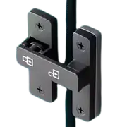Metal interior door buckle, luminous lock, sliding door, wooden door, burglar barn, bathroom, 90�, 180�