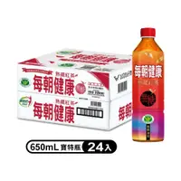 在飛比找PChome24h購物優惠-每朝健康 無糖紅茶650ml(24入/箱)