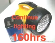 Powerful 6V 16 Led spotlights Torch Long lighting model