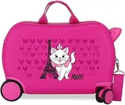 [Disney] Joumma Before The Bloom Children's Suitcase Fuchsia 45 x 31 x 20 cm Rigid 1.8 kg Combination Lock Side ABS 1.8 kg 27.9L Hand Luggage, Pink, One Size, Children's Suitcase
