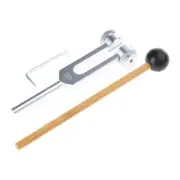 Compact Tuning Fork Aluminum Alloy 528Hz Hammer Diagnostic Ear