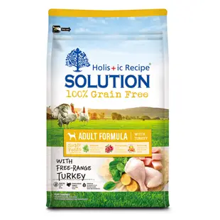 SOLUTION 耐吉斯 美國放養火雞 無穀成犬糧 7.5kg