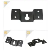 5pcs Universal Speaker Wall Mount Bracket Ceil Stand Clamp Surround Speaker Rear