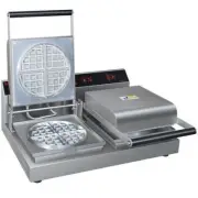 Hatco 7" Double Belgian Waffle Maker - 120V, 1800W
