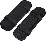 KALLORY Comfy Memory Foam Armrest Pads for Gaming and Office Chairs Elbow Support Cushion Fit for Any Armrest Easy to Clean Cover Relieves Pressure and Improves Posture