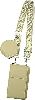[Generic] Phone Bag for Women, Adjustable Phone Purse, Small PU Leather Purse, Women's Phone Wallet, Chest Bag for Women, Cell Phone Wallet, Phone Bag, Stylish Phone Purse, Mother Day Purse
