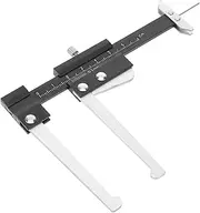 Gatuida Brake Disc Measuring Tool Auto Brake Pad Gauge Car Thickness Measure Tool Gauge