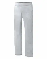 Hanes EcoSmart Girls' Open Bottom Leg Sweatpants Youth ComfortSoft Elastic waist