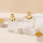 AU HOT Refillable Perfume Atomizer Empty Glass Spray Bottle Containers Clear