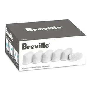 鉑富 BREVILLE 咖啡機 替換木炭過濾器 BWF100 6塊入