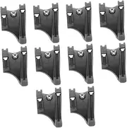 SUPVOX Plastic Bike Cable Guide Set 10pcs Front Plate Bottom Bracket Cable Guides Bike Ferrules Clips for Motorcycle