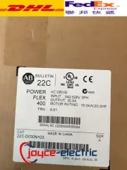 New in box 22C-D030N103 PowerFlex 400 15 kW 20 HP AC Drive Expedited Shipping