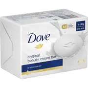 Dove Beauty Cream Bar Original Soap (4 x 90g bars)
