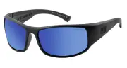 Dirty Dog Muzzle 53775 Satin Black / Blue Mirror Polarised Lenses
