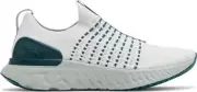 Nike React Phantom Run FK 2 Womens US 9.5 White Platinum DO6998 001 Shoes NEW❤️