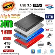 Portable External Hard Drive High-speed SSD 500GB 1TB 2TB 4TB HD Mass Storage US