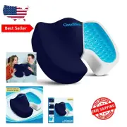 Ergonomic U-Shaped Memory Foam Cushion - X-Large Relief for Sciatica & Back
