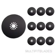 10 x 3-1/8" Round HSS Oscillating Saw Blades- fits older Fein Multimaster models