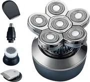 Head Shaver,Electric Shavers | Wet and Dry Cordless Trimmer Device Grooming Tool for Body Hair at Home Work Travel Trips Husband Business