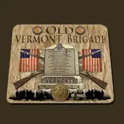 Old Vermont Brigade Gettysburg Battlefield American Civil War Themed mouse pad