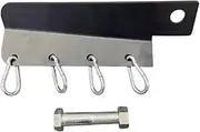 Kdjuope Fitness Studio Chains Rack Hooks Hanger Warehouse Holder for Training Fitness Weight Lift Home Gym