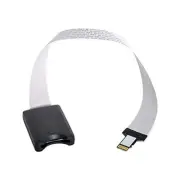 cablecc Micro-SD TF Memory Card Kit Male to SD Female Extension Soft Flat FPC...
