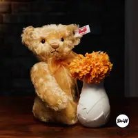 在飛比找momo購物網優惠-【STEIFF】向日葵泰迪熊與花瓶 Sunflower Te