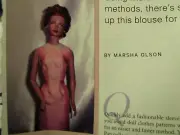 Marsha Olson 16" Tyler Wentworth Doll Trousseau BLOUSE Pattern UNCUT