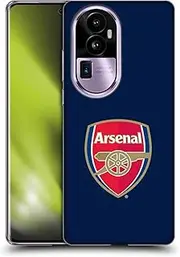 Head Case Designs Officially Licensed Arsenal FC Full Colour Blue Crest 2 Soft Gel Case Compatible with Oppo Reno10 Pro+