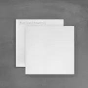 BULK 50pk 6in Square Masonite Cake Board - White