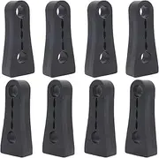 POEXIR for Toyota, Prius XW20 2004 2005-2018, for Land Cruiser, J100, Door Lock Damper Buffer Deadener Seal Shock-Absorbing Damping Protector Car Damper(8Pcs)