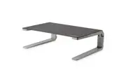 StarTech.com Monitor Riser Stand, For up to 32" (22lb/10kg) Monitor, Monitor Riser, Steel&Aluminum, Monitor Shelf w/ Three Heigh