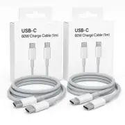 2 pcs Apple 60W USB-C Charge Cable, 1m