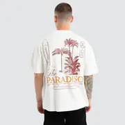 [Nomadic Paradise] Paradiso Street Tee Natural White