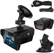 2-in-1 Car Recorder and s Detector 1080P Dash Cam Car Camera DVR Car Dash d Camera 140 ° Wide Angle
