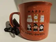 HAPPY HOWL-OWEEN Frenchie French Bulldogs In Costume Coffee Mug New