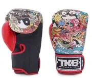 TOPKING Boxing gloves Leather Muay Thai CHINESE CULTURE Unique Handcrafts in TH