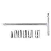 Tusk L35-649 3-Way Mini T-Handle Wrench Tool Kit 1/4" Drive
