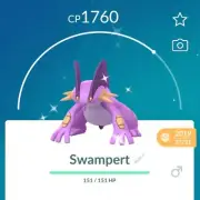 Shiny Swampert 2019 ✨ Pokemon Trade Go