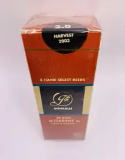 Gonzalez Bb Bass Clarinet Reeds Strength #2, Box of 5