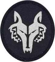 Wolfpack Clone Trooper Squad Patch - 3" X 2.5" Inch Hook Backing