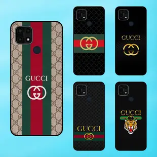 手機殼 Oppo A15、A15s 黑色表圈 Gucci 品牌時尚