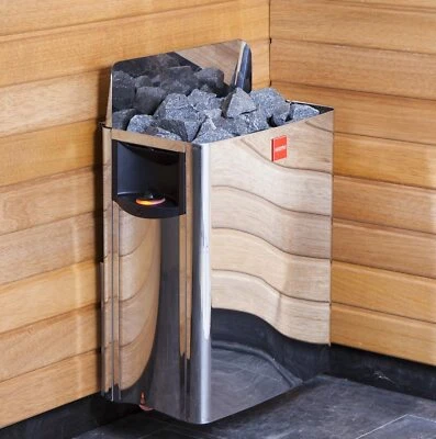 Harvia Sauna Electric Heater "The Wall" with Integrated Control