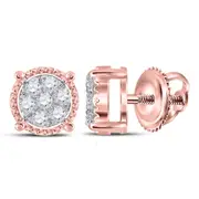 1/6CT-Diamond FASHION EARRING