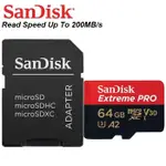 SANDISK EXTREME PRO MICROSD 64GB MICROSDXC A2 UHS-I