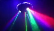 Laser Projector LED Lighting 48 Patterns Gobos, Music Activated KTV Light System